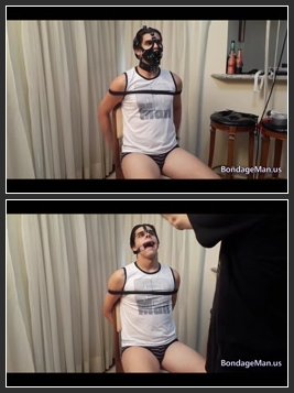 Bondage Man Luan Santiago Gag Test Brutal Gay Video