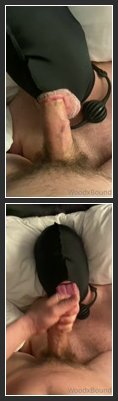 OnlyFans – Woodxbound Hooded Fan Swallows Load