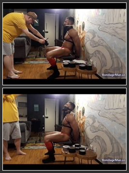 Bondage Man – Leo Oliver Gag Test 2