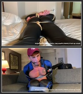 Clips4Sale – Tied Up Studs – Troy In Bondage Part 3 (Gay Bdsm, Gay Bondage, Muscle Worship)
