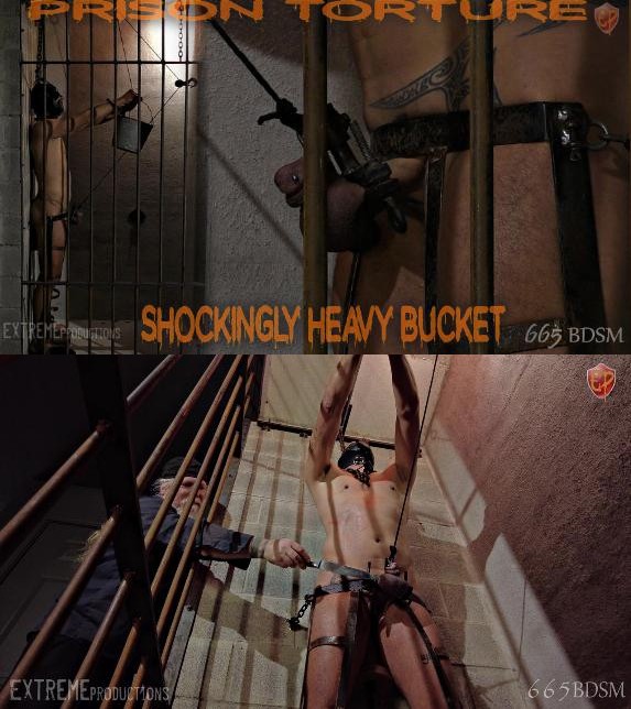 665BDSM – Prison Torture Shockingly Heavy Bucket