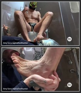 4myfans – alphafoothunter – Aron foot Domination and Pissing