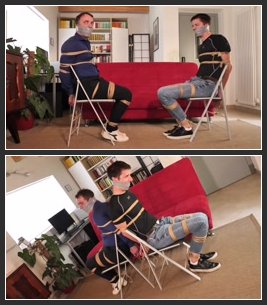 Clips4Sale – ADVENTURES IN MALE BONDAGE – The Trial 1 (Grunting, Struggling)