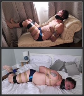 Clips4Sale – ADVENTURES IN MALE BONDAGE – The Voyeur and Vignettes (Gagged Guy, Struggling)