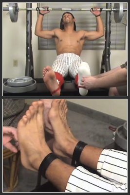 Clips4Sale – Jock Foot Fantasy – Adrian Tickled (Tickle Young Stud Feet)