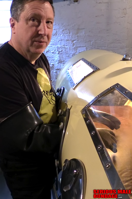 Serious Male Bondage – The Iron Lung Experience Part 1