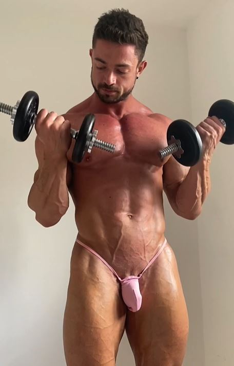 In a Small Thong @eddieboii – Pump Action – OnlyFans