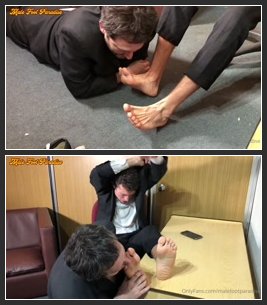 MaleFootParadise – Alex The Businessman Worshiped