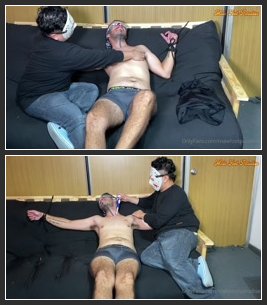 MaleFootParadise – Sexy Erick Tickled By The Masked Tickler