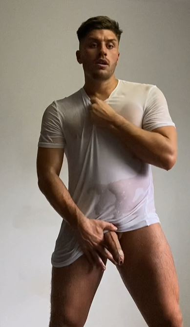 Wet T-shirt with @itsjoshthomass and @charlesdrury1 – Pump Action – OnlyFans