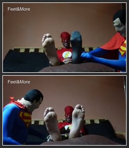 Tickling Time – Superman and Flash – Fer All for Pleasure