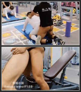 Asian Spandex – Gym Sex