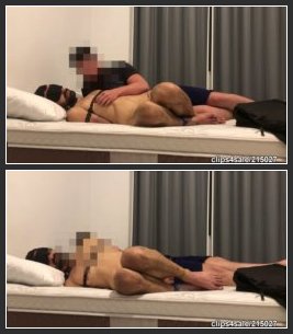 Straight Homeless Man Hogtied On My Bed With Dog Collar – Street Taken