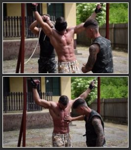 Patrick’s Huge Muscle Body Under Torture – Abs Art