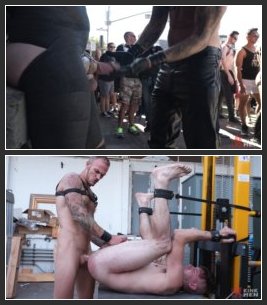 BoundGods – Folsom Street Fair 2024 Part Two – Buck Richards, Christian Wilde, Vander Pulaski (No…