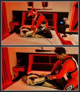 Tonny Tape BR – Onny Captured a Biker – Handcuffs And Tape