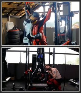 Tonny Tape BR – Human Punching Bag – Rubber Boy & Tonny Biker (Boxing, Rubber Gear, Gut Punch)