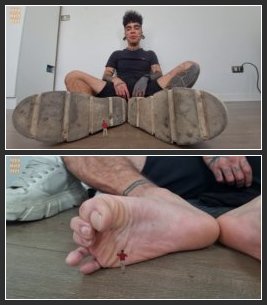 Teen Male Feet – Tiny Man Caught Sniffing Socks and Boxers Punished SFX