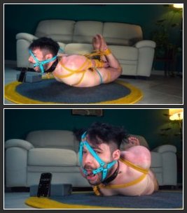 Alter Ego Rey – Training Rope Gian – Gian & Rey – Gay Bondage Hogtied Super Tight For 18 Min Endu…