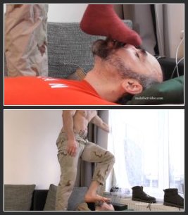 CzechMaleFoot – Barefoot Soldier Kurka Trampling