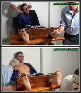 Sensations of Pleasure – The Masked Tickler And Francis Completely Break Tickle Toy Owen