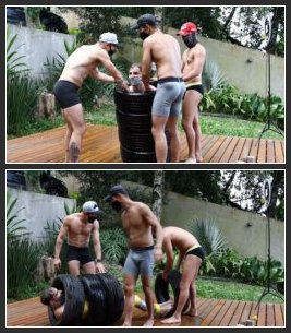 Tonny Tape BR – Inside The Tires (Gay Domination, Tape Bondage, Foot Fetish, Tickling)