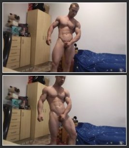 Hot Uncut Bodybuilder