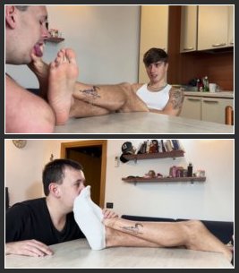 MassiThePrince – London Slave Worships Straight Alpha Master Feet