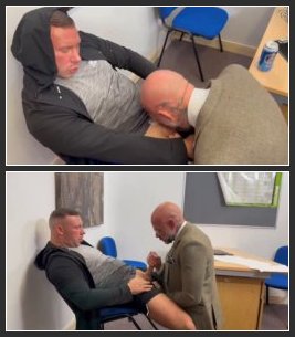 Office Misconduct – Solicitor Submits Bareback Over the Desk – RyDa Hard, Zach Elliott