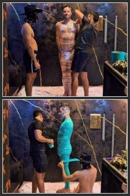 Tonny Tape BR – Tonny Tape Turned In a Christmas Tree – Part 1 (Gay Domination, Mummification, Wa…