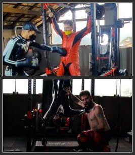 Tonny Tape BR – Tonny Tape & Rubber Boy In a Boxing Academy (Rubber, Latex, Catsuit, Biker)