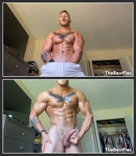 The Best Flex – Willy (Brad Jaxon) – Sexy Blond Oil & Cum