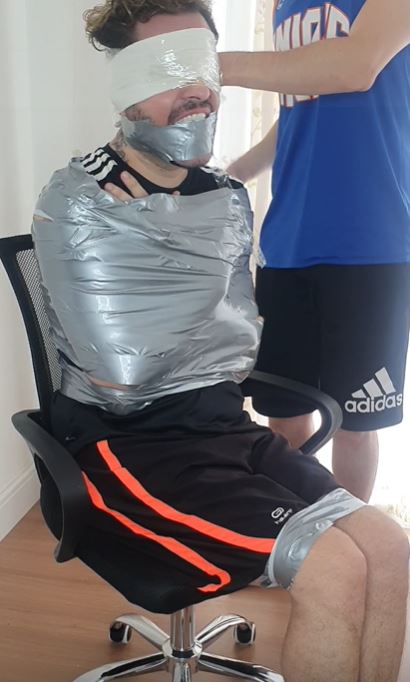 Tonny Tape BR – Tonny Taped And Ticklish By Mauro Roll