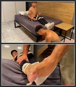 Smoke Hunter – Bound Electrician Worked Hard & Paid In Tickles